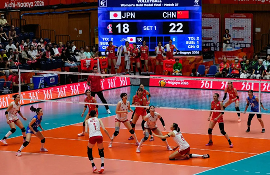 3-0으로 일본 완승! 중국 녀자배구, 우승!