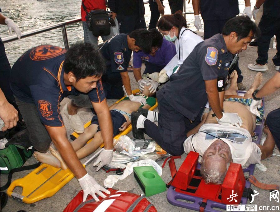 태국 파타야부근서 유람선 침몰...중국인 1명 숨져
