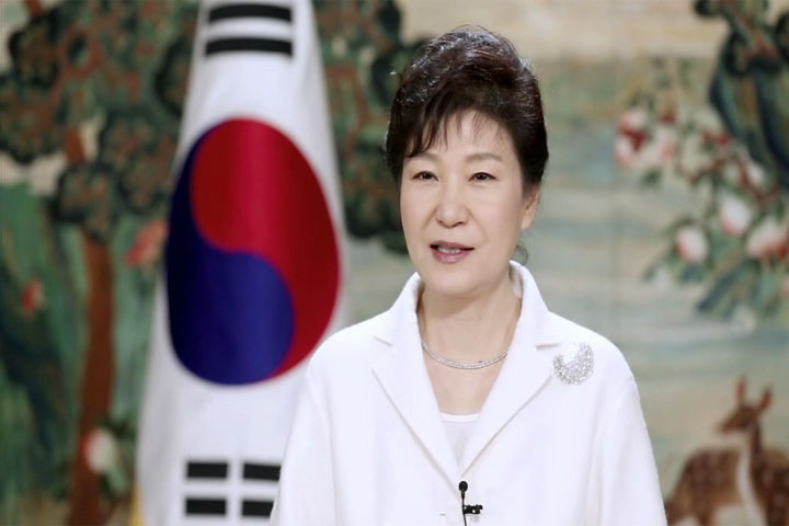 박근혜 대통령, 중국 네티즌들에게 신년인사 전달