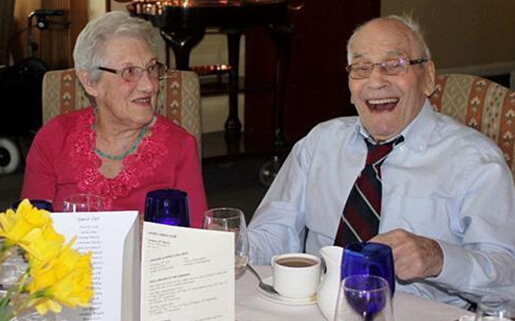 103세 할아버지와 91세 할머니 곧 웨딩마치