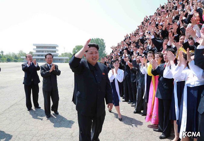 김정은 선진청년 회견, 조선은 유일무이한 청년강국임을 강조