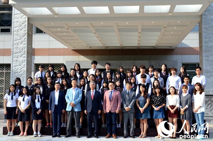 한국 주재 중국대사관 처음으로 한국청년학생 개방일활동 거행