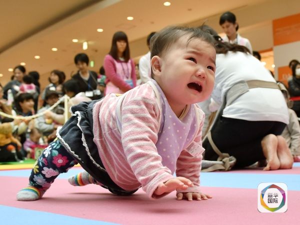 600명 아기 '달리기'시합, 기네스기록 새롭게 갱신