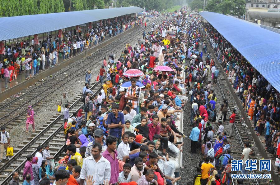방글라데슈 기차역 인산인해, 집으로 돌아가 소바이람 경축