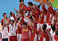 중국녀자배구팀 리우올림픽 금메달 획득