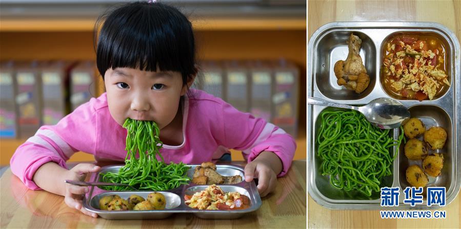 사진으로 보는 전국 각지 어린이들의 점심밥 메뉴