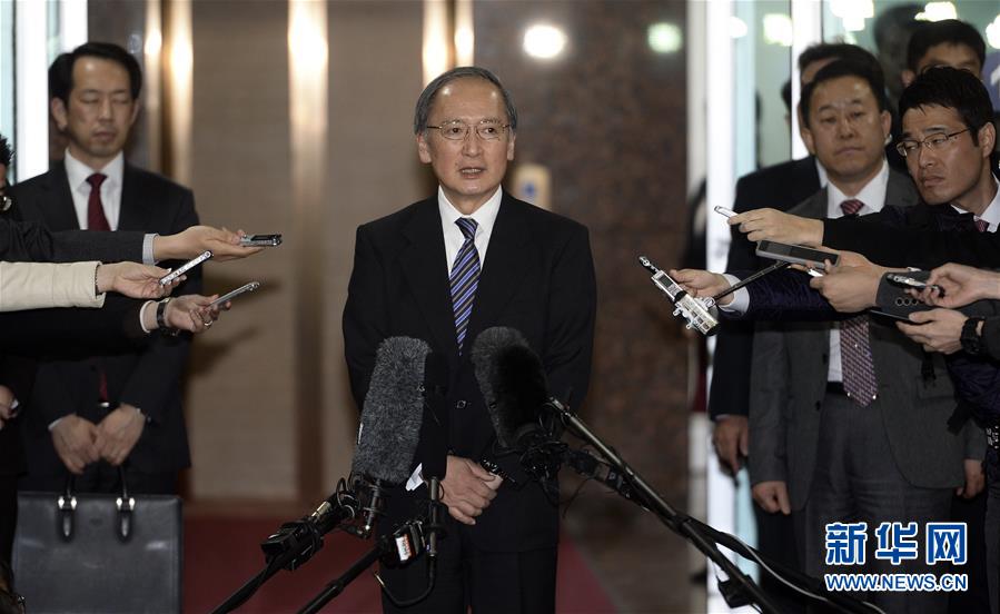 소환되였던 한국주재 일본대사 귀임