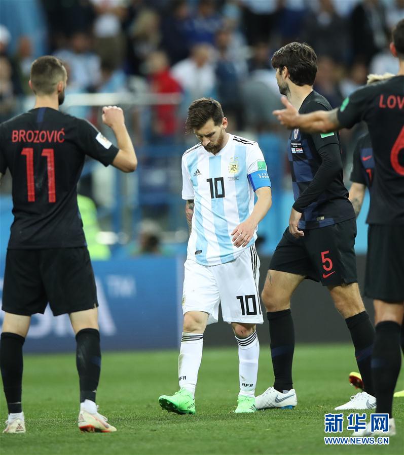 [월드컵] D조 경기: 코로아티아팀 아르헨티나팀 이겨