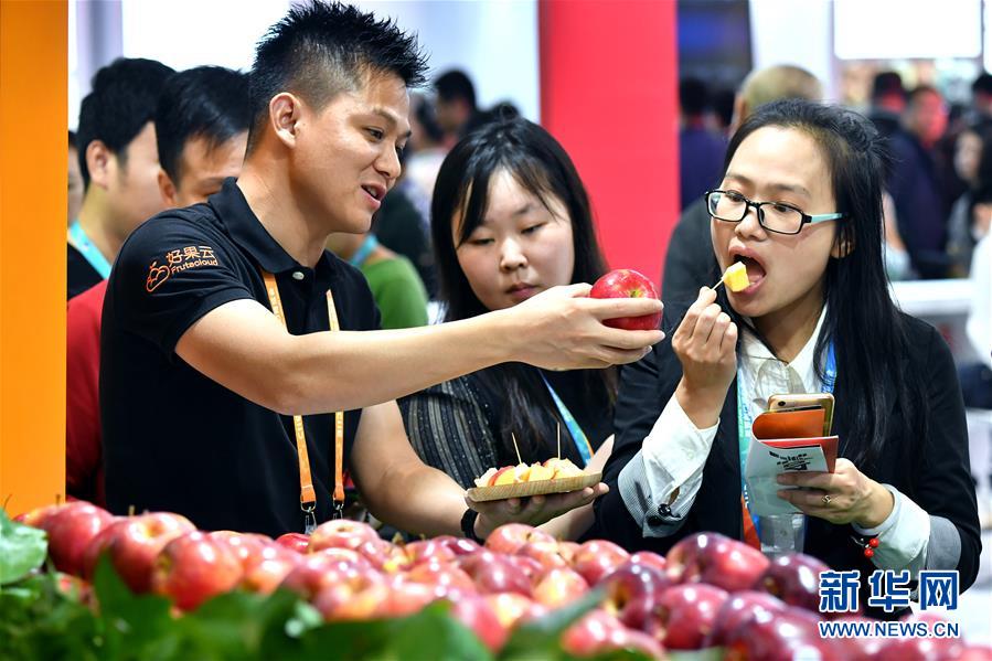 중국국제수입박람회의 ‘맛있는 음식들’