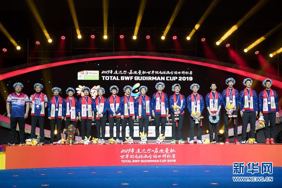 바드민톤—소디만컵: 중국팀 11번째 우승 거머쥐여 