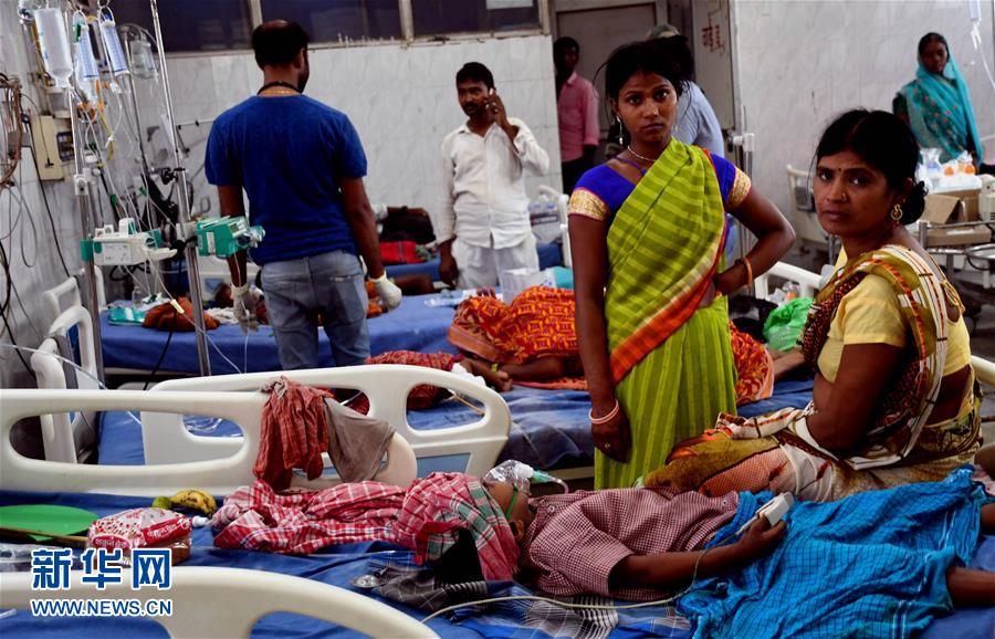 인도 비하르주, 급성뇌염 사망 어린이수 100명으로 상승